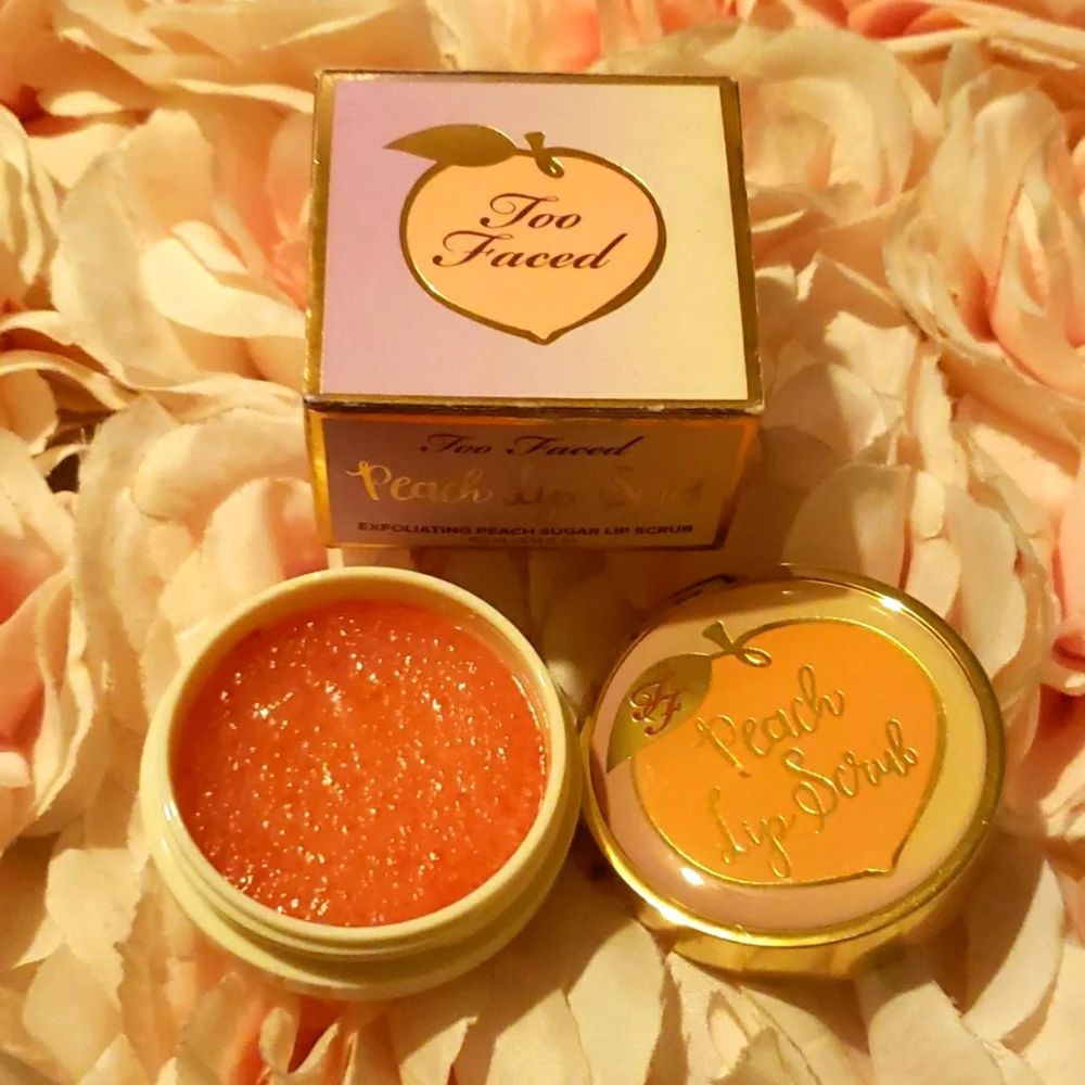 🧚‍♀️Too Faced DISCONTINUED Peach Lip Scrub NWT